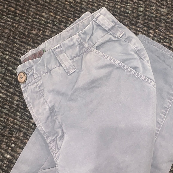 j brand Inez chinos in washed indigo - Picture 3 of 3